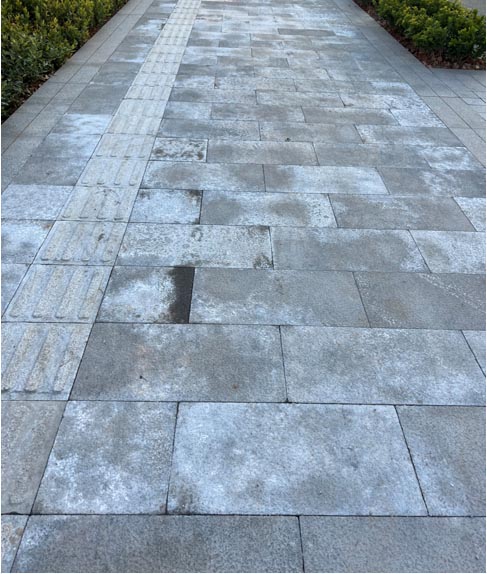 水泥免燒磚返堿圖