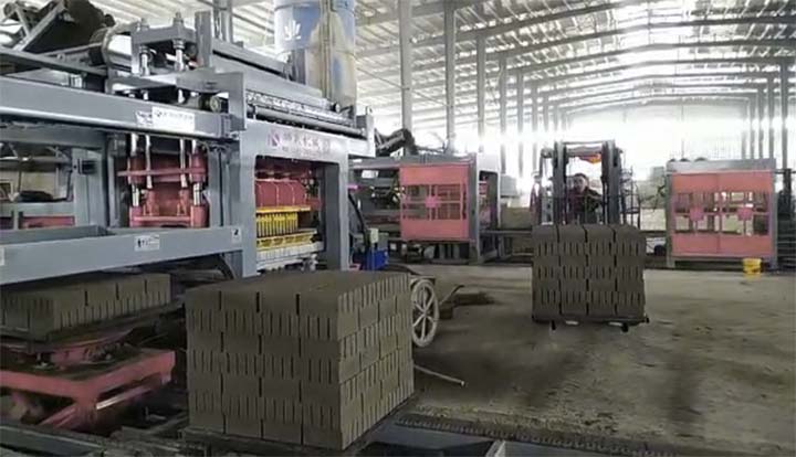 免燒磚機(jī)、水泥磚機(jī)-應(yīng)用案例